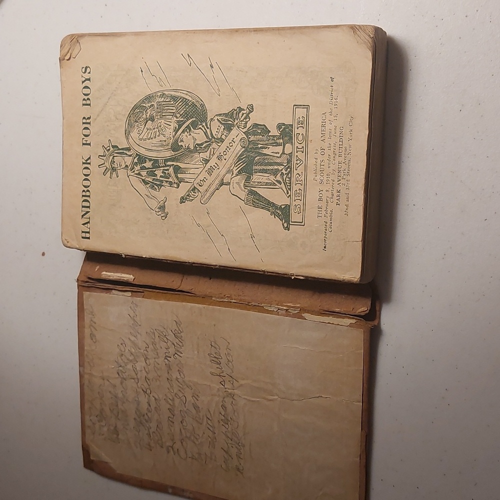 1930s Boy Scout Handbook